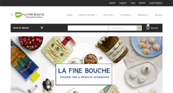 Desktop Screenshot of lafinebouche.com